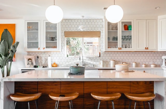 Functional kitchen layout in a Mumbai house.